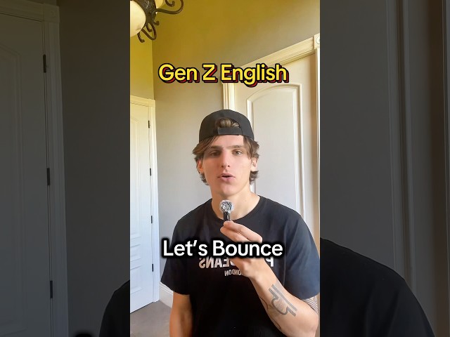Normal English Vs Gen Z English #genzenglish #fyp