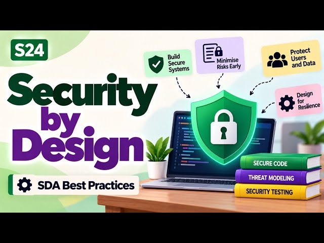 S24 | Security by Design | SDA Best Practices | Uplatz