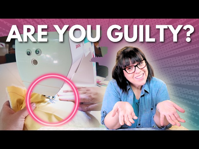 Repair Tech Shares top 8 Sewing SINS Ruining Your Projects
