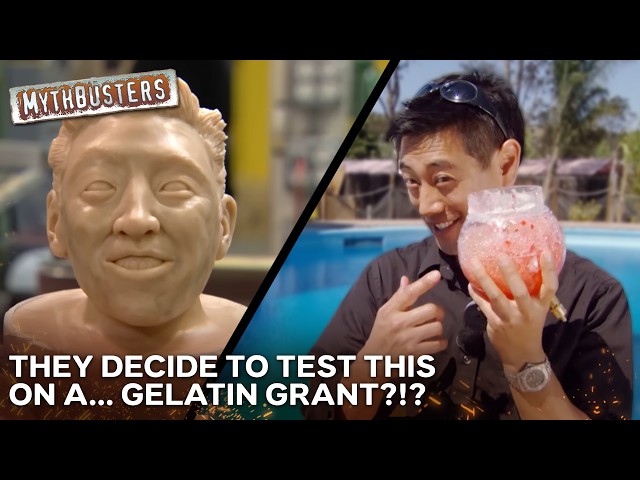 Could Pressure Really Force A Diver's Body Into Their Helmet? | MythBusters