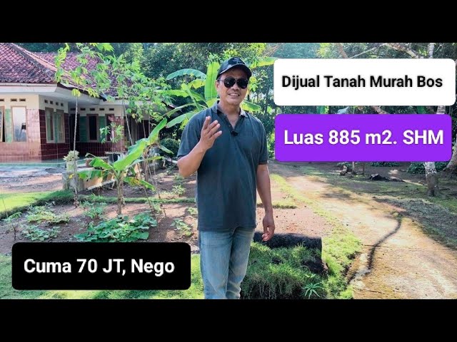 Land for Sale: Only IDR 70 Million, Negotiable, Enjoy Your Old Age Here
