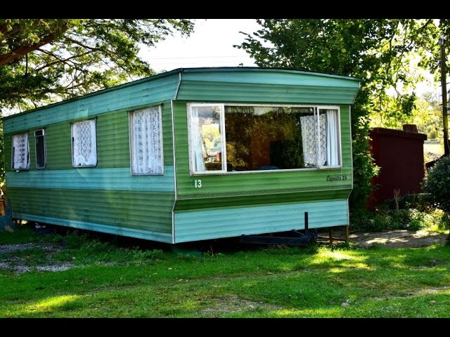 Caravan park a secluded gem with some vintage Static caravans