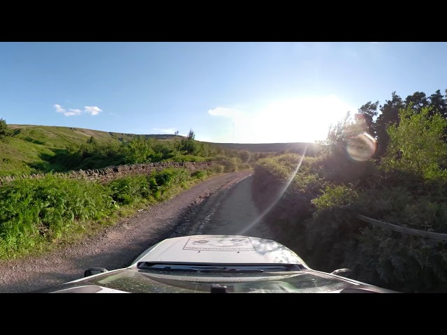 360° VR Green Lanes in a Dacia Duster - Kilns Bent/Holmes Wood/Rake Head Rd, Holmbridge, W.Yorkshire