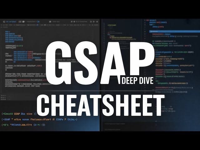 Top Animation Expert Reveals Best GSAP Techniques