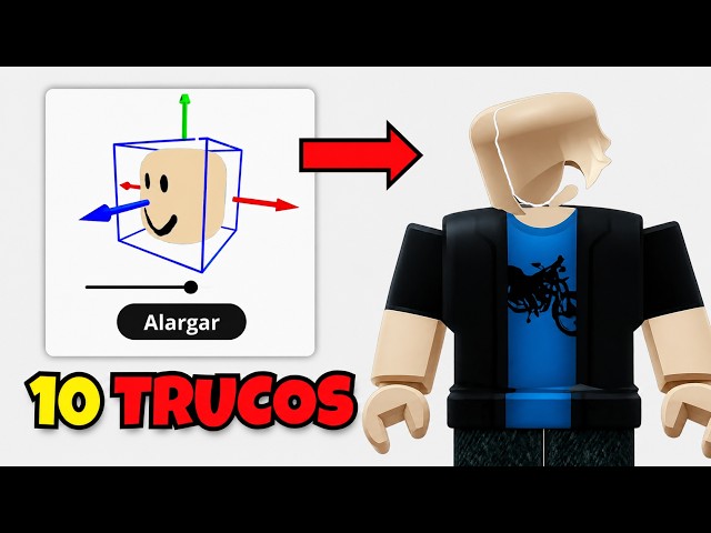 10 TRUCOS GRATIS PARA TU AVATAR DE ROBLOX QUE NO CONOCÍAS 🤠