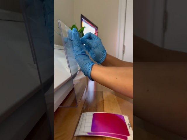 Custom Acrylic QR Code Stand! 🤍 FULL Vinyl tutorial in videos. 💖