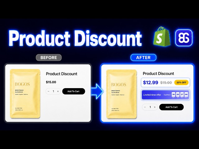 How to Create Shopify Automatic Discount | Show Discount on Product Page & Auto-Apply in Cart