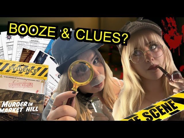 DRUNK DETECTIVES: Murder in Market Hill 🔍🕵🏼‍♀️🍻