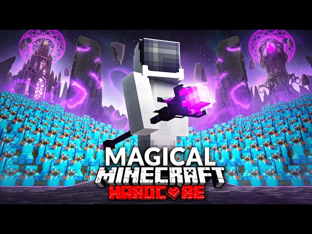 100 Players Simulate Minecraft's Magical Purge