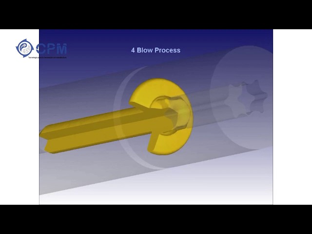 DEFORM Cold Forging Simulation
