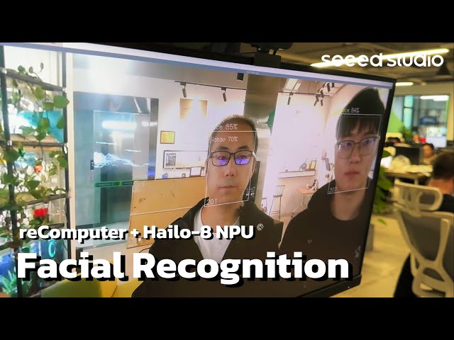 Facial Recognition On Raspberry Pi CM5 reComputer with Hailo-8 NPU