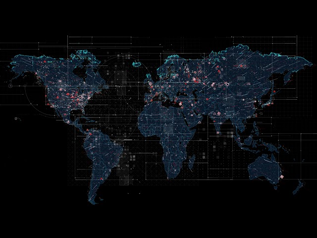 Digital World Map