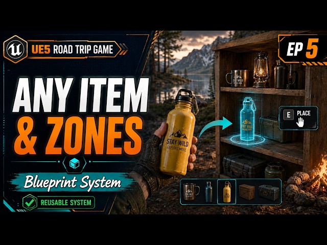 How to Create a Reusable Pickup & Placement System in Unreal Engine 5