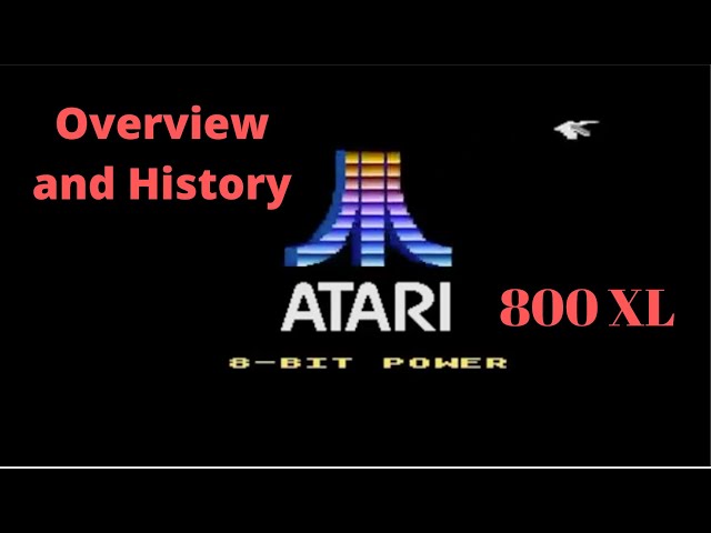 Atari 800XL Computer Overview