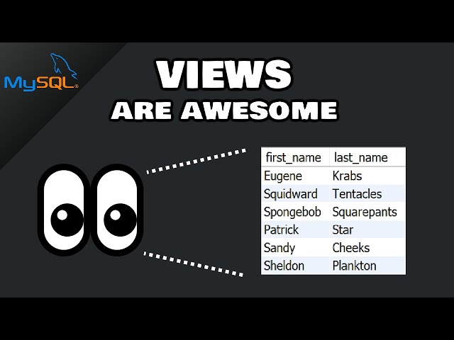 MySQL VIEWS are awesome