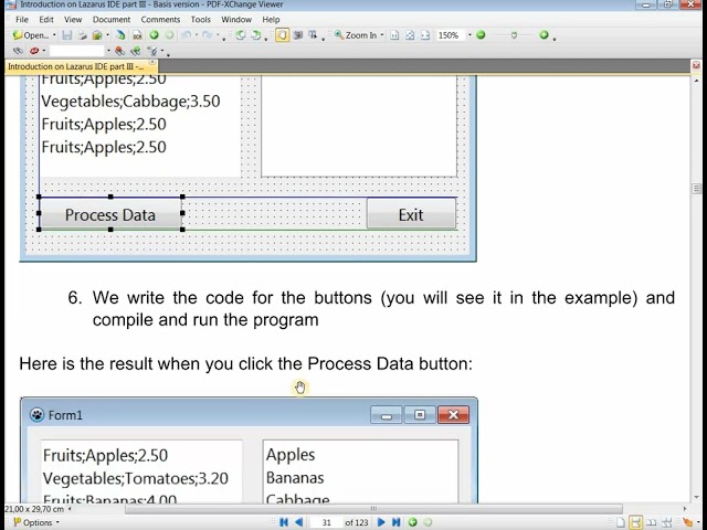 Lesson 8 from my new book Introduction to Lazarus IDE Part III. 2. TStringList – practical example