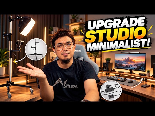 #82 Ini yang aku beli untuk upgrade studio jadi minimalist