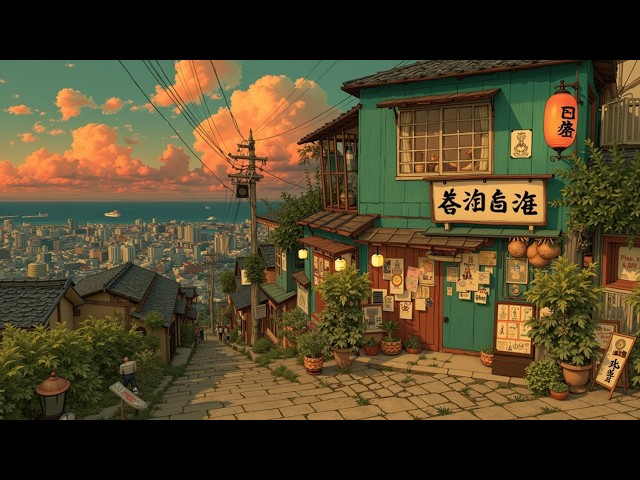 Spring Lofi Hip Hop 🌸 Japanese Retro Vibes & Chill Lofi Beats ~ Study Sessions