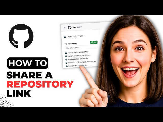 How to Share a Github Repository Link