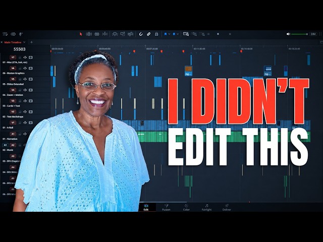 AI Edited This Video in DaVinci Resolve (Claude/Codex/Cursor)