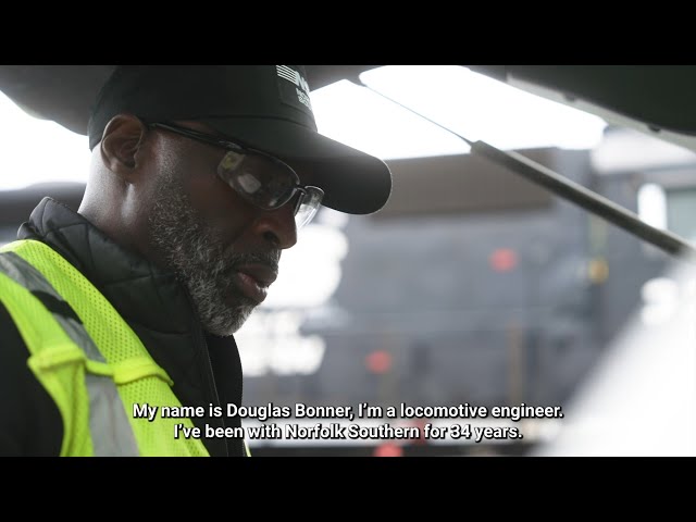 A Day in the Life of Locomotive Engineer Douglas Bonner