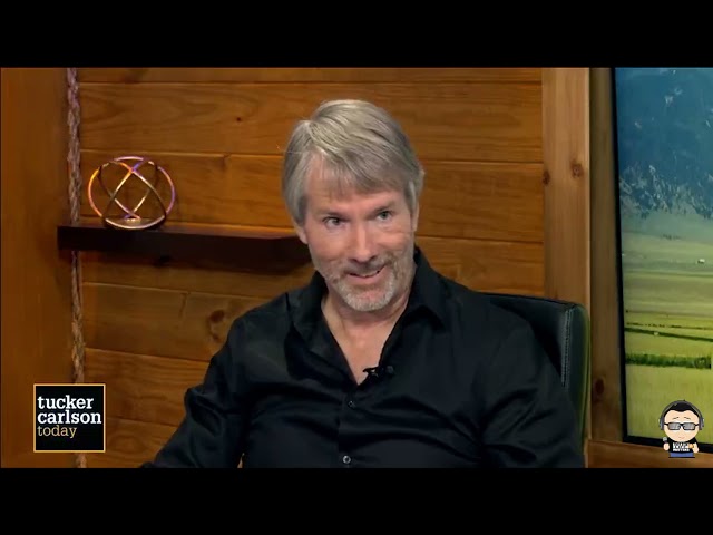 FYM News: Michael Saylor Explains Bitcoin on Tucker Carlson Today - full interview (720p)