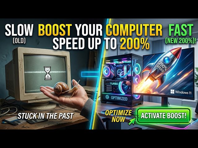 How to Make Your PC Faster! || computer speed boostig tips