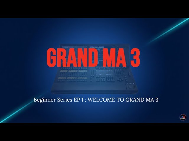 GrandMA 3 Complete Hardware Tour: Beginner's Edition