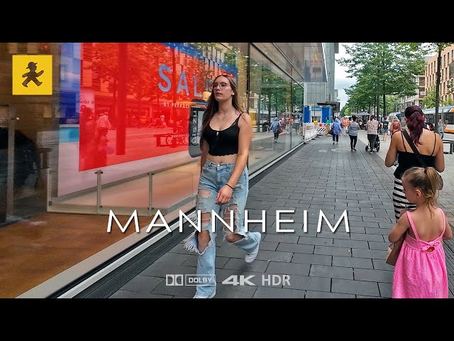 Walking Tour of Mannheim, Germany 🇩🇪 | Discover the Heart of the Rhine-Neckar Region