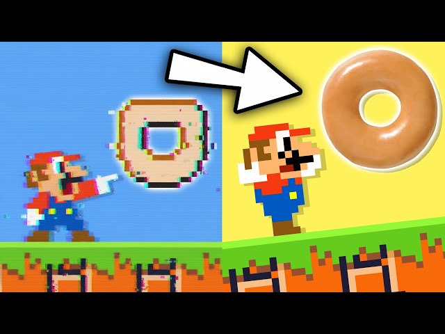 Mario, but everything YOU touch GLITCHES?! - BTG Reacts to funny Mario Videos!