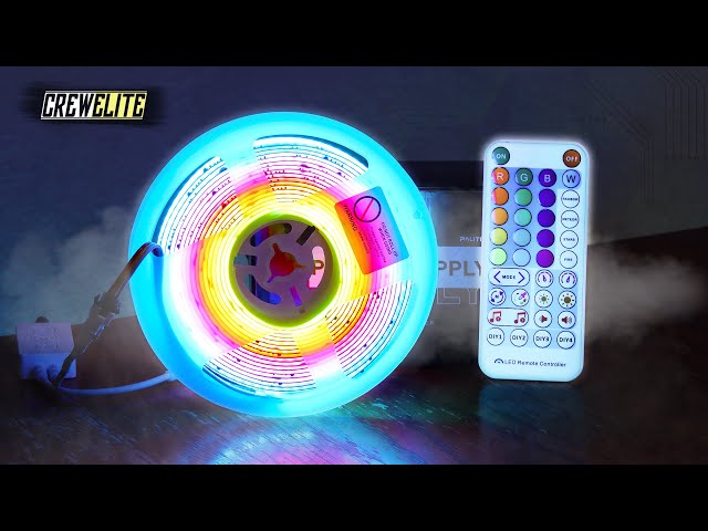 PAUTIX: Smart Addressable RGBIC COB LED Strip Lights | Super Bright Chip-On-Board Lights! [REVIEW]
