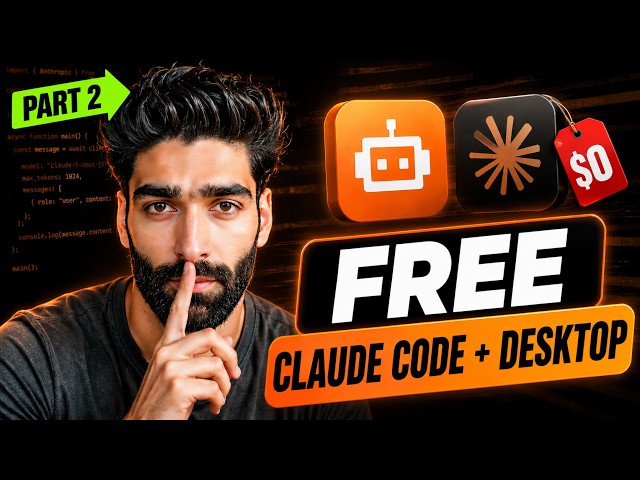 FREE Claude Desktop + Claude Code! Full Setup With Real Anthropic Models (July 2026)