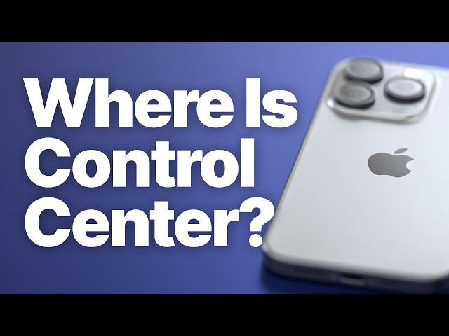 Where is Control Center on iPhone? (How to Open, Use & Customize)
