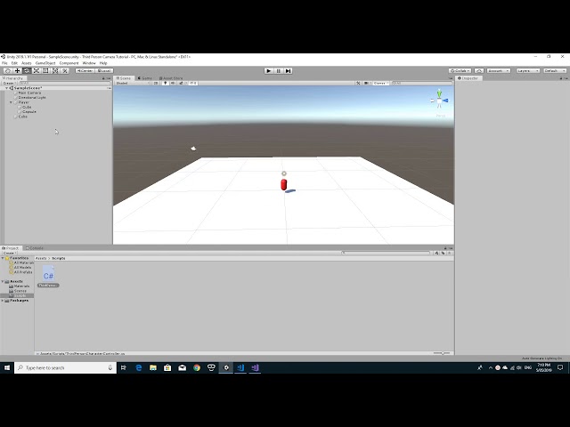 Third Person Player Controller Part 2- Scripting the  Character Controller