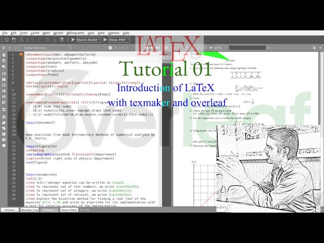 LaTeX Tutorial 01: Basic introduction