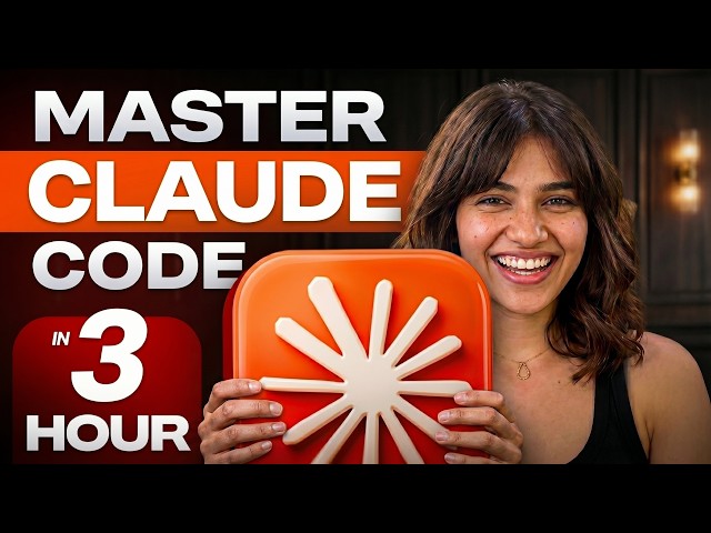 Claude Code AI Course | From Beginner to Building AI Tools (with Projects) 3 HOURS