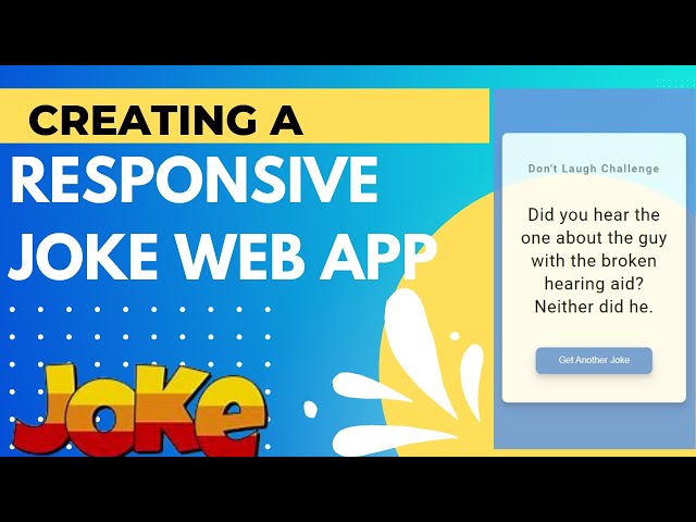 🎬Make a Joke Generator | HTML, CSS & JavaScript🙌