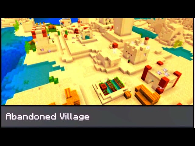 Minecraft Exploring An Abandoned Village In Creative