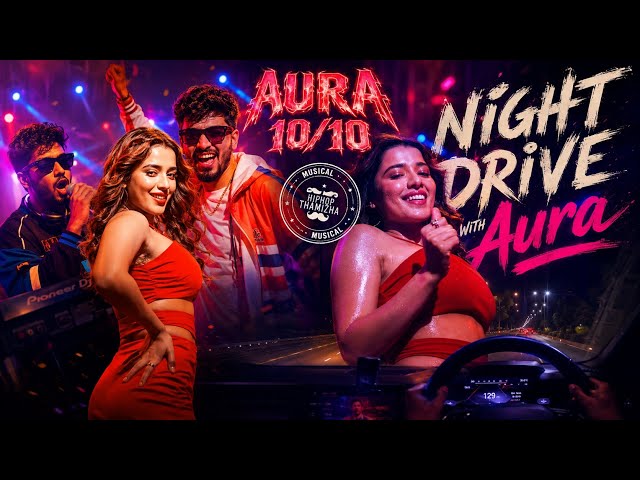 Aura 10/10 in drive 🔥 | Meesaya Murukku 2 | Hiphop Tamizha | Ketika Sharma