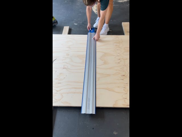 Easily Cut Plywood With This Tool