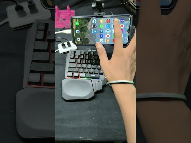 Free Fire keyboard mouse ⌨️ 🖱📲 setup #ggmousepro2 #shortvideo #freefire
