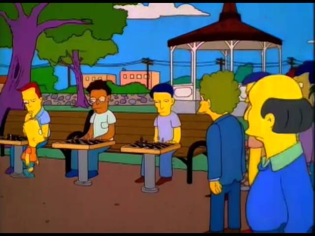 That Boy Is Playing Three Games At Once! (The Simpsons)