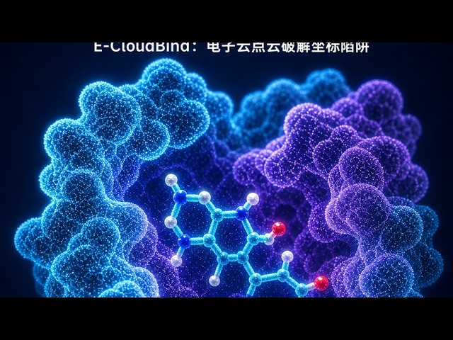 预处理缩短至0.5小时！华南理工等用电子云点云破解AI制药坐标陷阱