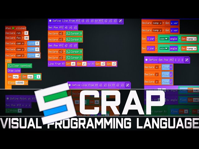 Scrap - New Visual Programming Language - Powered By Raylib