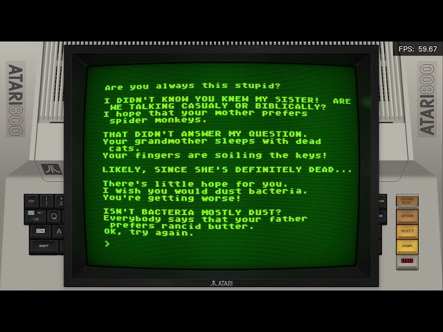 Abuse! (1981) - Atari 400/800/XL/XE