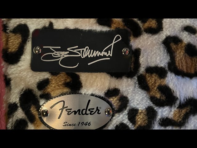 Fender Joe Strummer signature case review