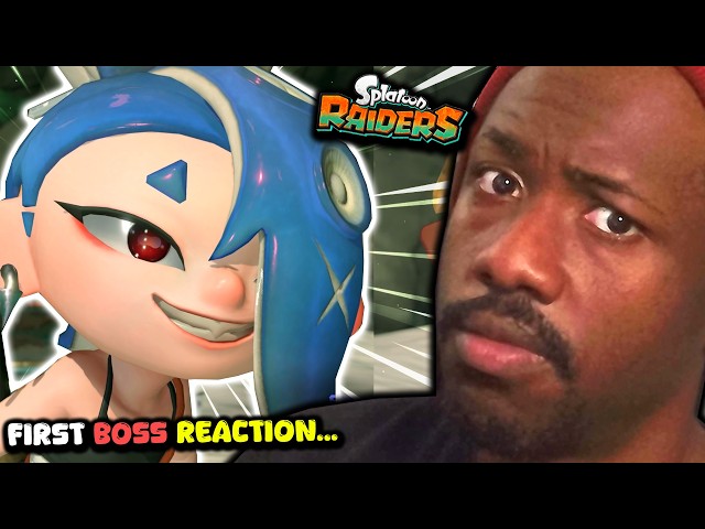 Splatoon Raiders First Boss Freaked me out..