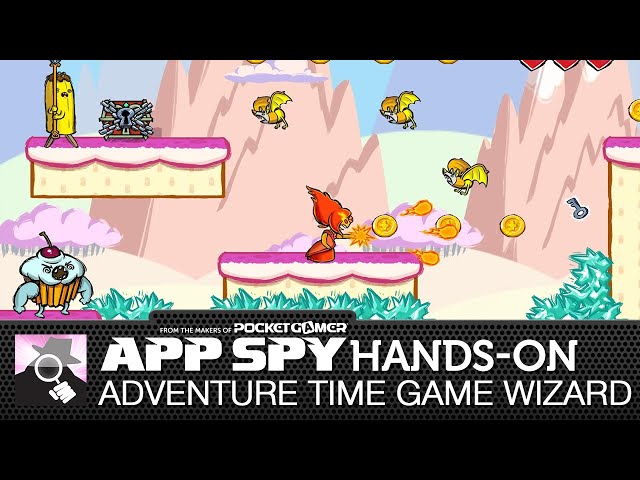 Adventure Time Game Wizard | iOS iPhone / iPad Hands-On - AppSpy.com