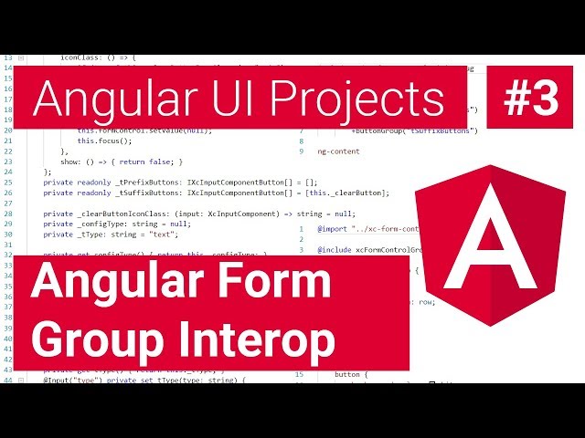 Angular Form Group Interop #3 - Angular User Interface Projects