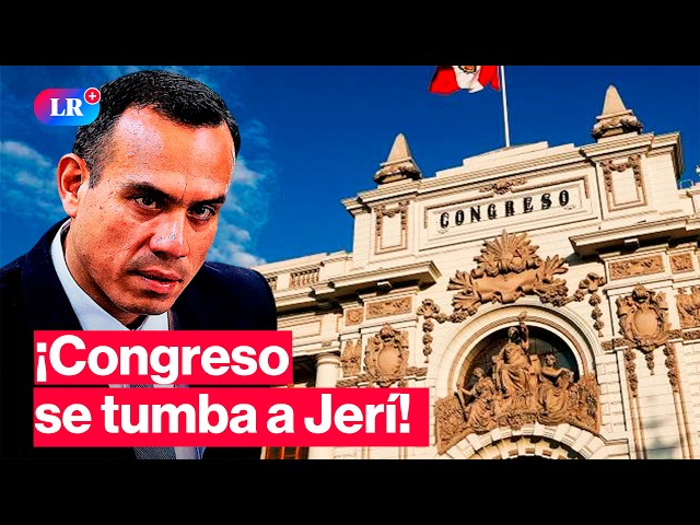 🚨 ¡LO ÚLTIMO! José Jerí deja la Presidencia tras ser censurado por el Congreso #HLR